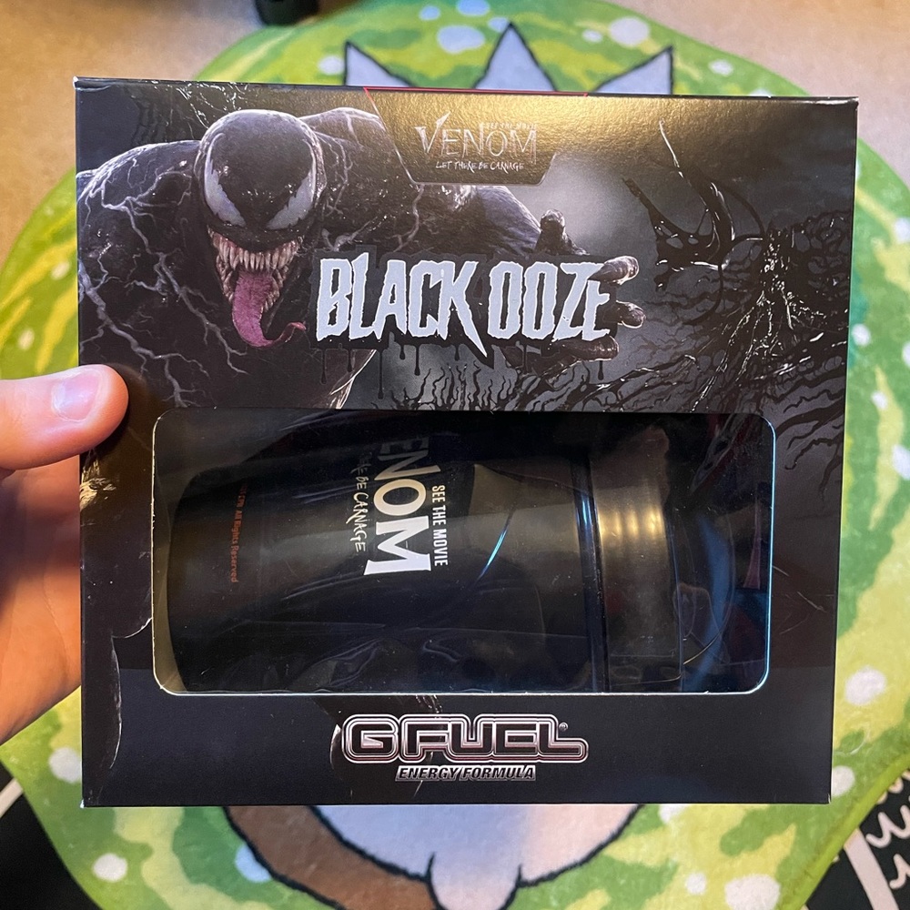 Gfuel Venom Black Ooze Collectors (NO TUB)